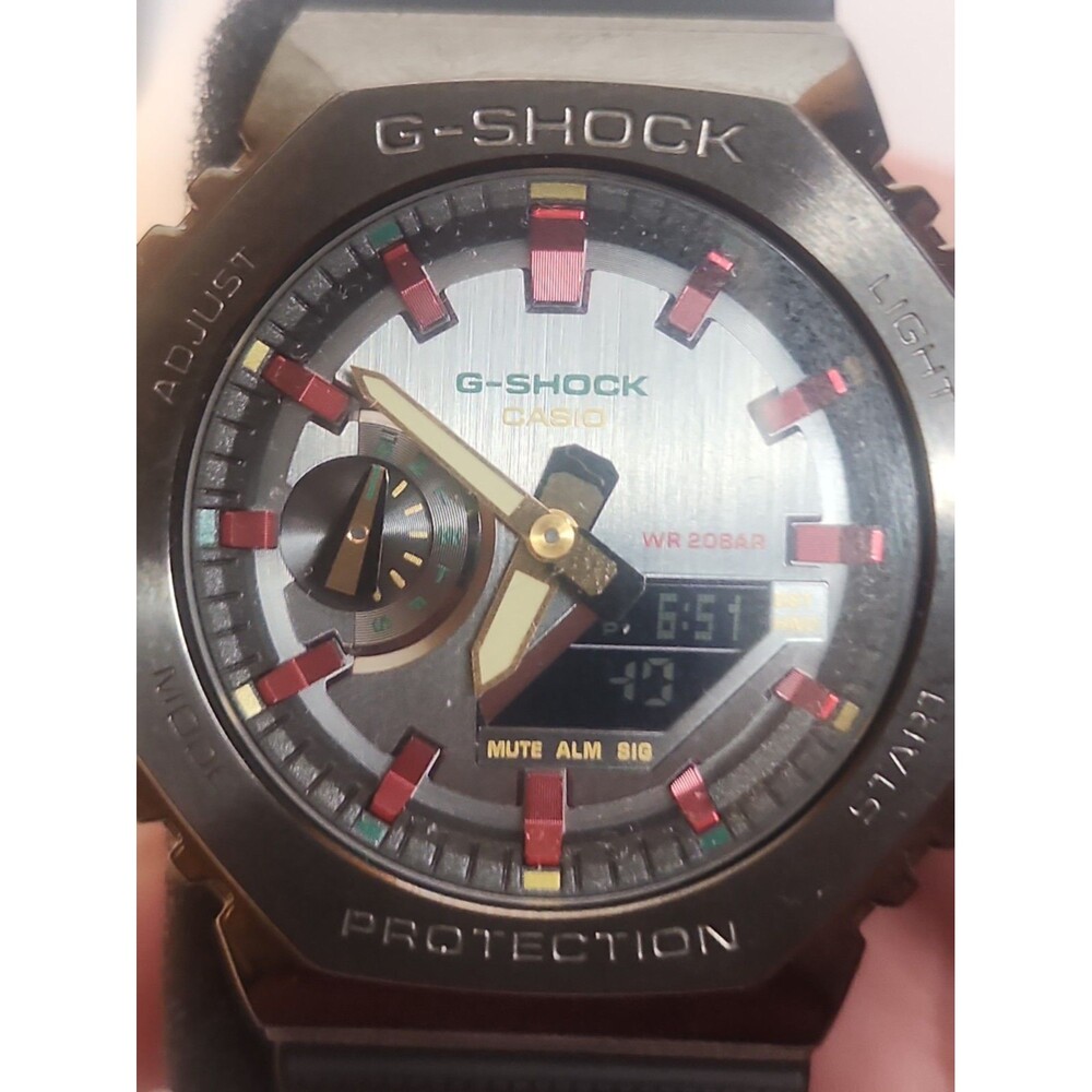 CASIO G-SHOCK GM-S2100CH-1AJF PRECIOUS HEART SELECTION Metal Covered Men Watch - Picture 2 of 13